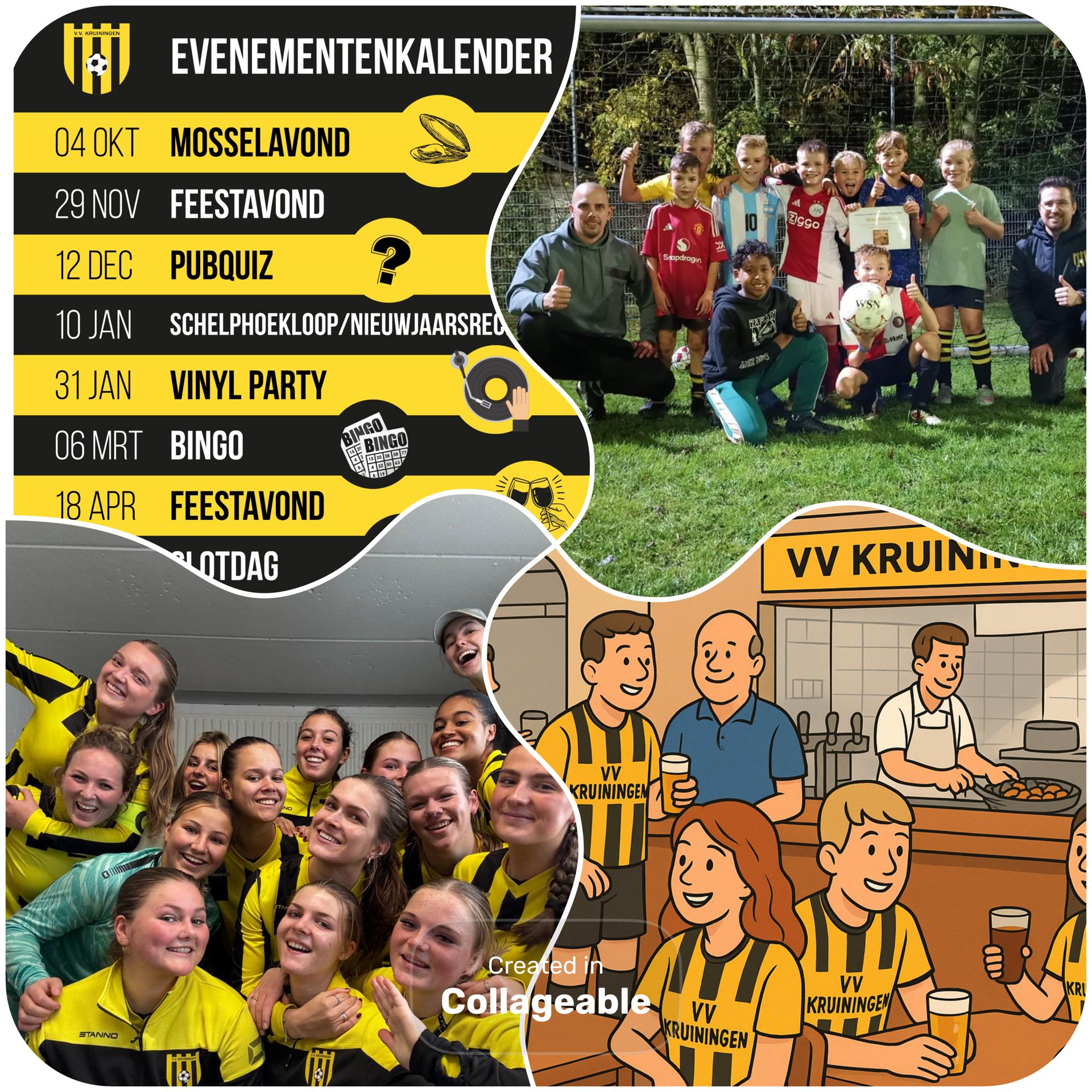 Dit was het weekend van 1 november op de Kruse Mat