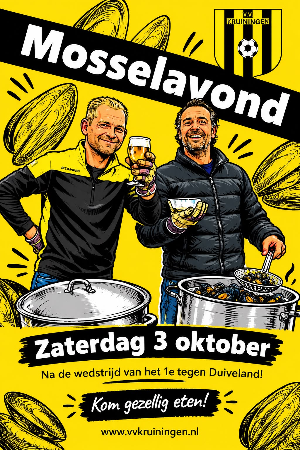 Mosselavond VV Kruiningen