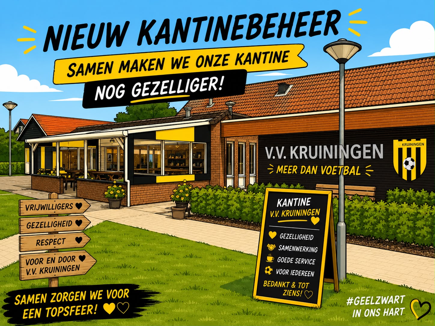 Bianca Oudejans pakt het kantinebeheer op!