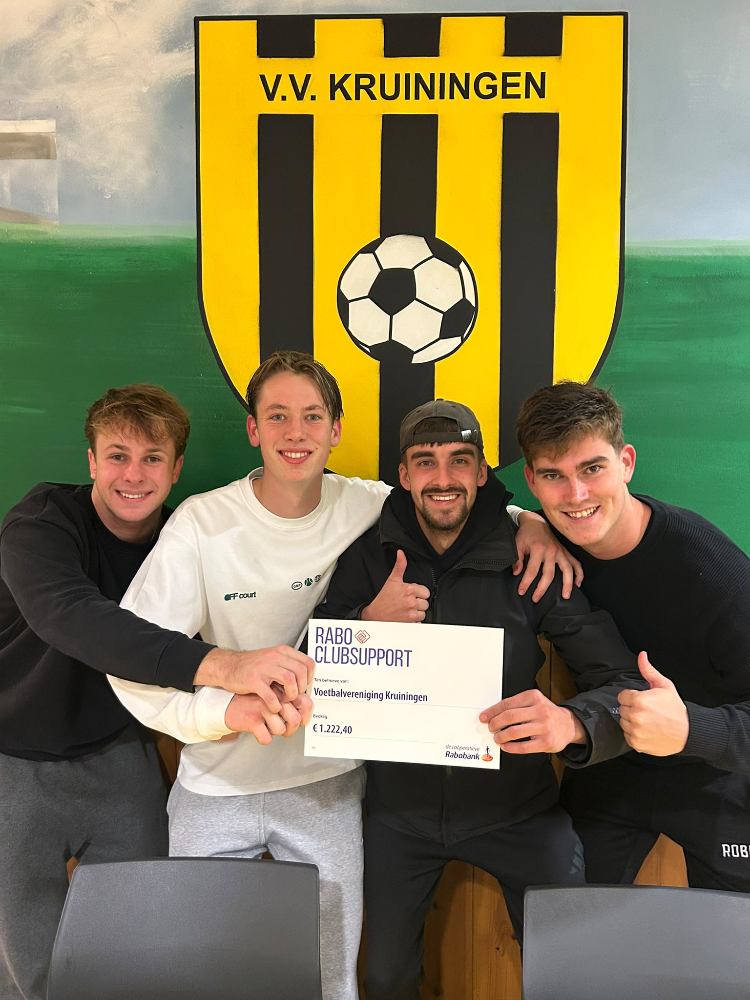 Wat zijn we trots op onze club!