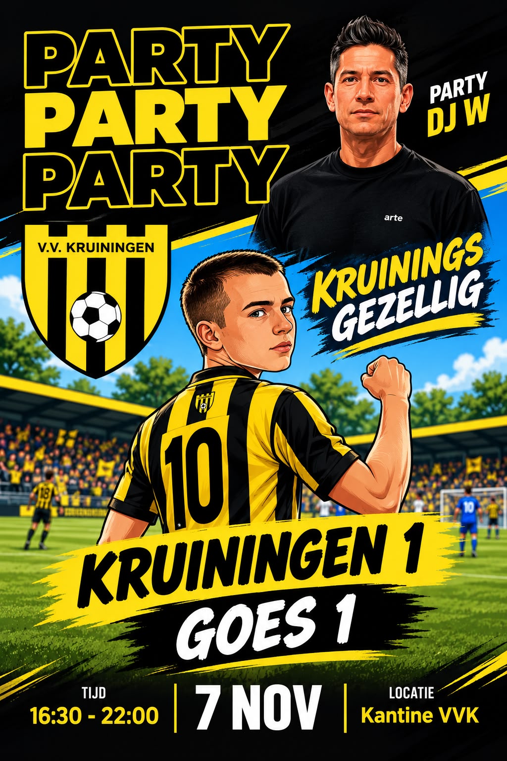 Zet ’m in je agenda: feest op 7 november!